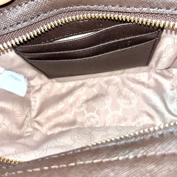 MICHAEL KORS RARE Selma Leopard Hair Calf & Brown Leather Mini Crossbody w/COA - Picture 7 of 7